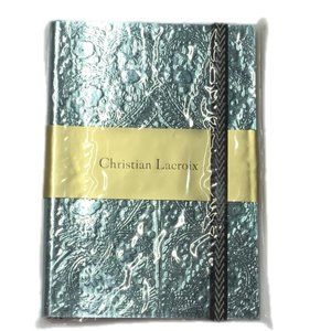 NWT Christian Lacroix Moon Silver Blue Paseo A6 Layflat Journal Notebook 152 pgs